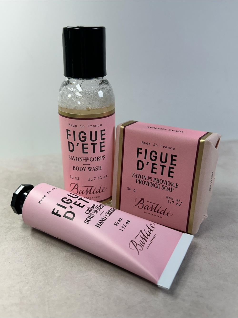 Bastide Figue d'Ete Body Wash, Lotion & Soap Set